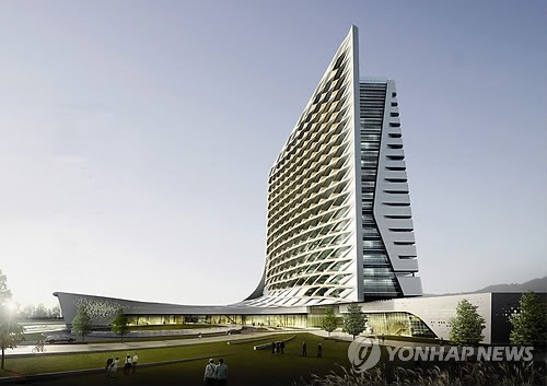 진주 혁신도시에 들어설 LH 본사 조감도