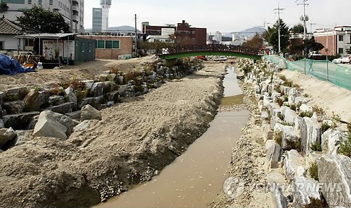 30년전 복개된 춘천 약사천 10월 옛모습 되찾는다