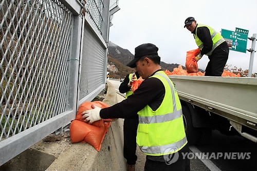 한계령은 겨울 준비 중