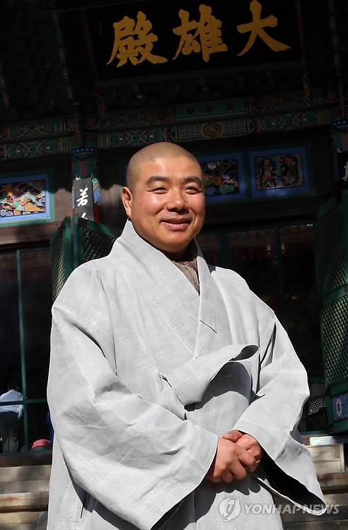 조계사 도문 주지스님