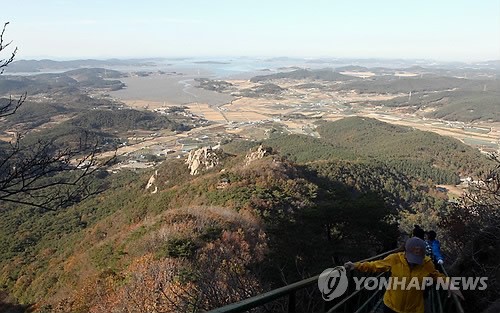 충남 서북부 명산 서산 팔봉산