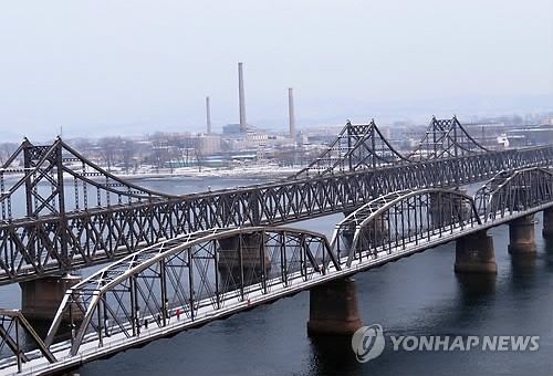 <北핵실험> 한산한 압록강대교