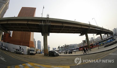 안전 D등급 서울역 고가 철거