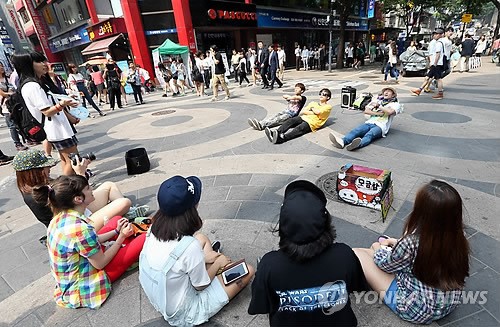 무더위 이기는 댄스 열정