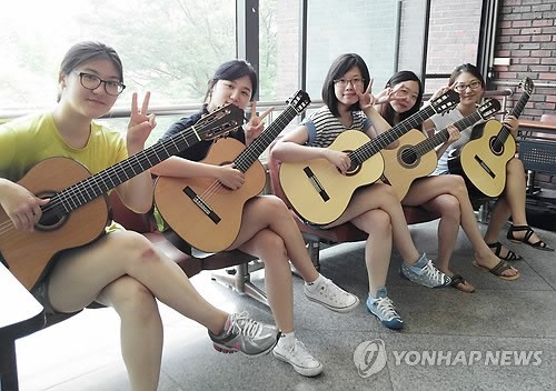 재능기부 활동 서울여대 클래식 기타 동아리 예현