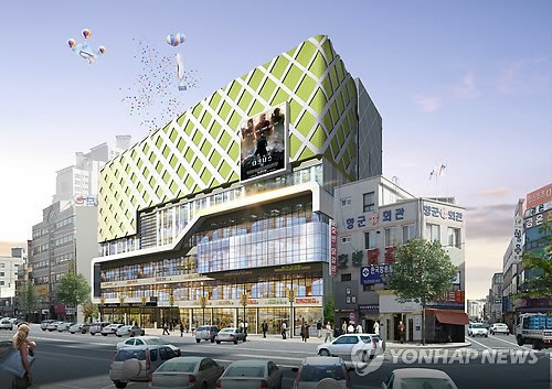 경기 이천에 들어설 멀티플렉스 영화관 조감도