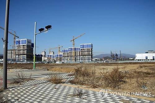 경북혁신도시는 공사중