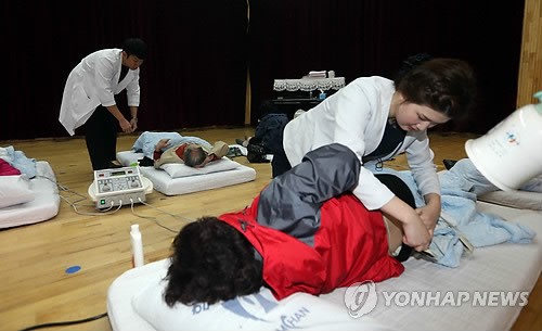 홍천 산골마을 찾은 농업인 행복버스