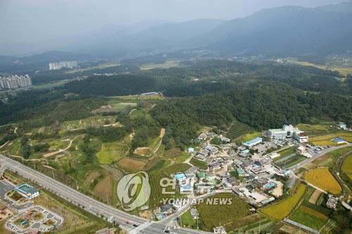 원주 혁신도시 내 중학교 2017년 개교