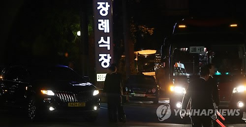 <세월호참사> 생존글 논란 한모양 안산제일장례식장 안치