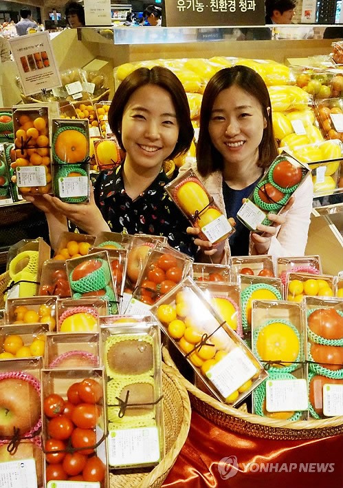 현대그린푸드, 소포장 친환경 과일세트 출시
