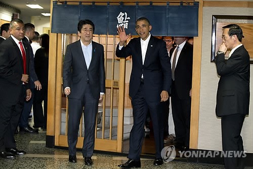 >쟁점의 핵심을 파악하는 능력< 오바마 "GM차 왜 없나"…아베 "BMW는 많다"