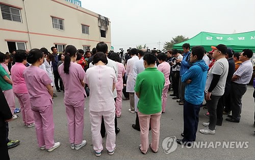 요양병원측 죽을죄를 지었다. 수습 최선다하겠다