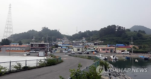 진해 글로벌 테마파크 예정지 내 수도마을