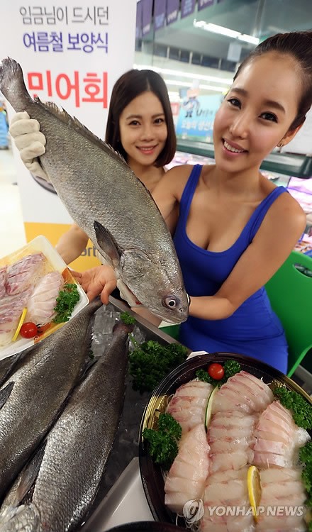 여름철 보양식, 민어회를 권합니다