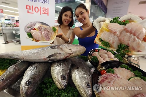 여름철 보양식, 민어회를 권합니다