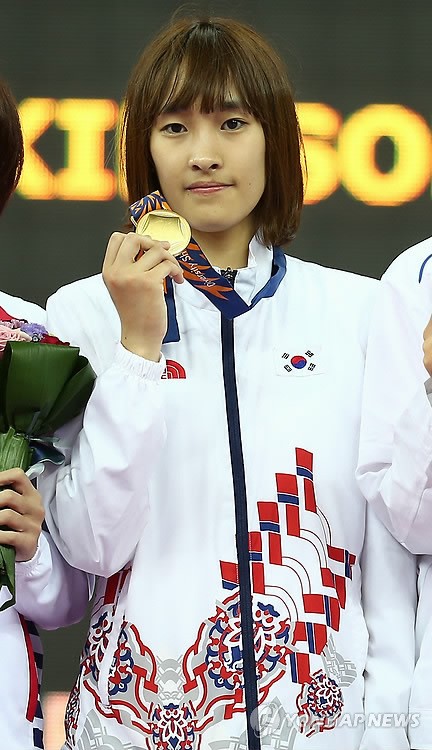 <아시안게임> 김소희, 금입니다