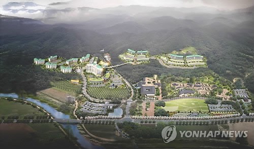 주왕산관광단지에 400개 객실 대명리조트 건립