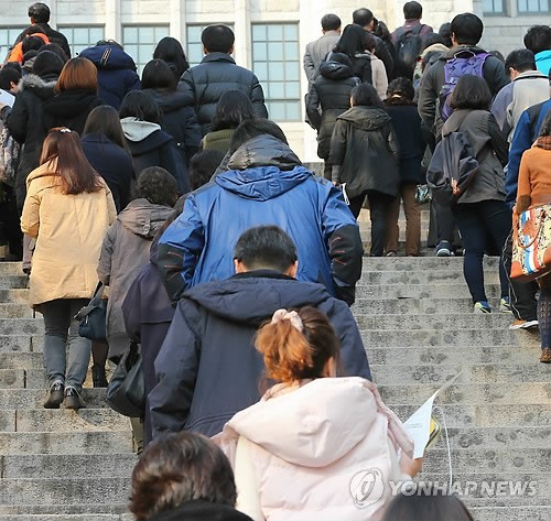 입시학원 대입 설명회 성황