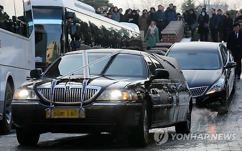 故 최 경위 발인식