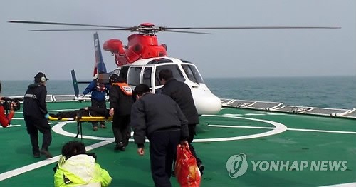 가거도 추락 B-511 헬기는…세월호 참사 첫 현장도착(종합)