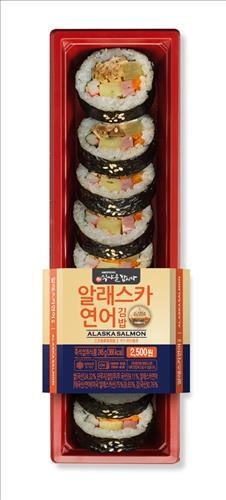 <새상품> 씨유, 연어 삼각김밥·용기 김밥