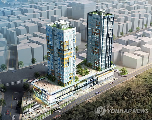 울산남구 해피투게더타운 조감도