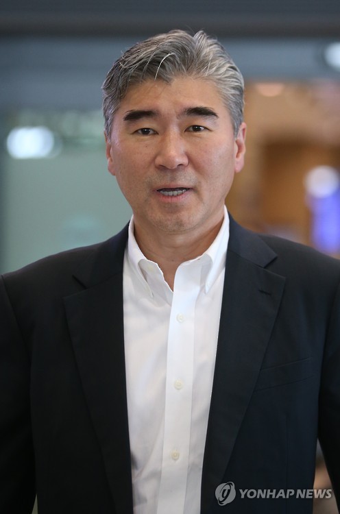 답변하는 성김 미 국무부 대북정책특별대표