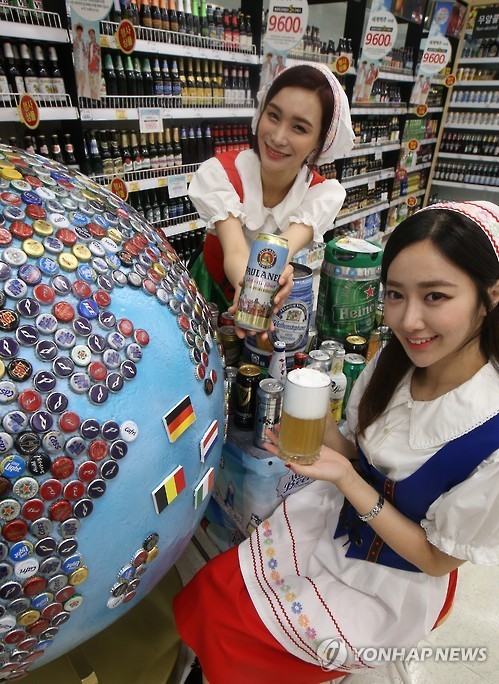 다양한 세계맥주 맛 보세요