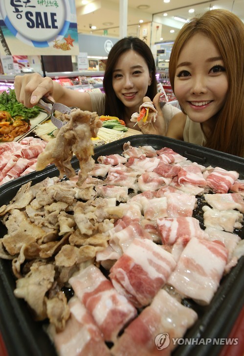 맛좋은 국내산 대패 삼겹살