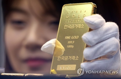 국제 금값 하락…5년5개월만에 최저