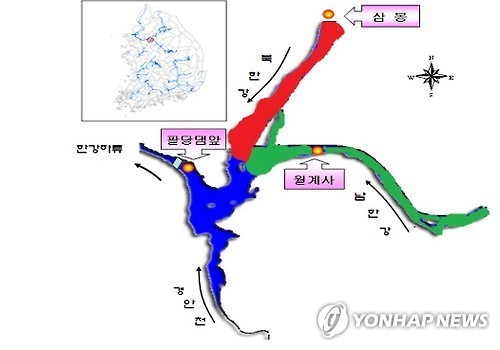 팔당호 조류주의보 발령