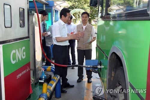 인천 CNG버스 연료 충전 때 카드결제 의무화