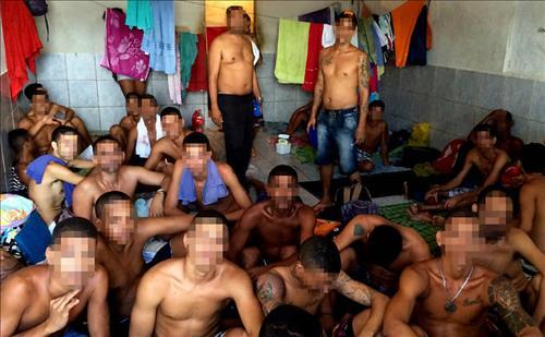 브라질 교도소 '과밀수용' 또 논란…HRW, 환경 개선 주문