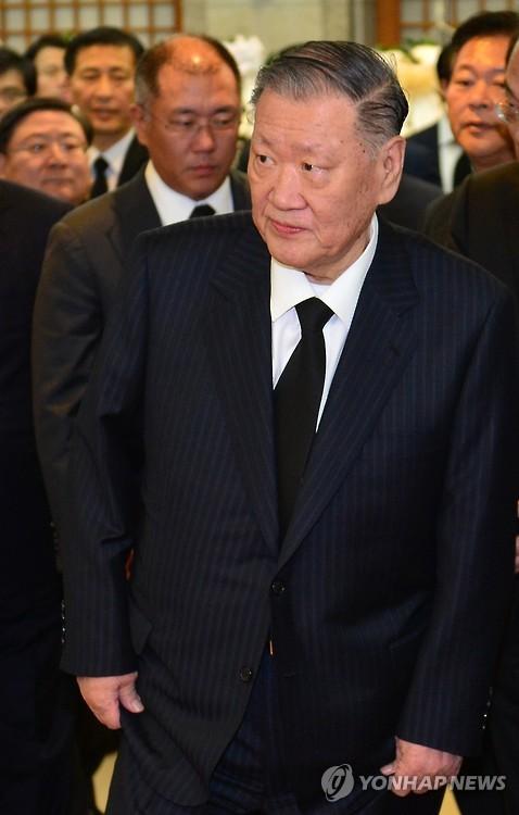 <YS 서거> 정몽구 현대차 회장 조문