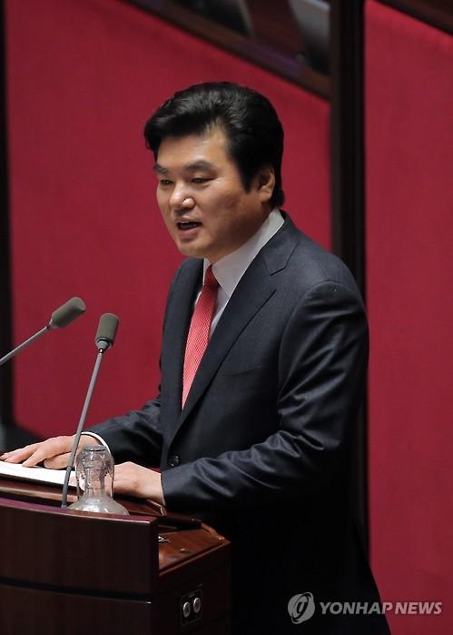 원유철, 교섭단체 대표 연설