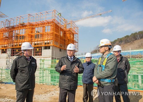 이성호 차관, 아파트 공사현장 방문