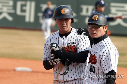 정훈 타격감 좋아