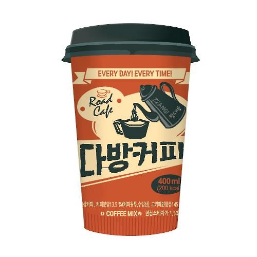 세븐일레븐, 대용량 다방커피 출시