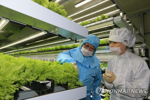 이동필 장관, 식물공장 방문