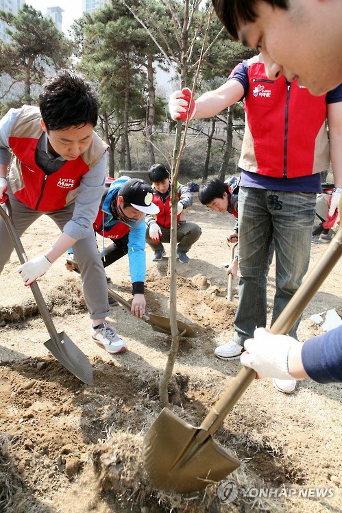 어울림 푸르림 탄소상쇄 숲’조성