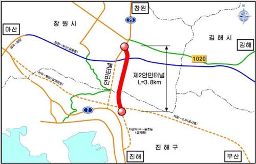 창원시 숙원사업 제2안민터널 도로사업 22일 착공
