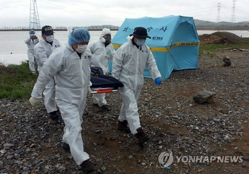 안산 시화호서 토막시신 상반신 발견…신원확인 주력(종합)