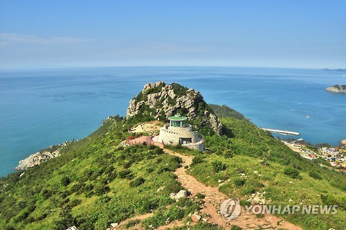 전설이 서려있는 청산도 범바위