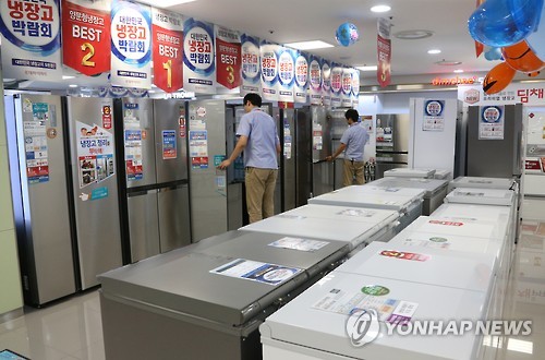추석 앞두고 가전시장 활기…에어컨·냉장고 판매 ↑