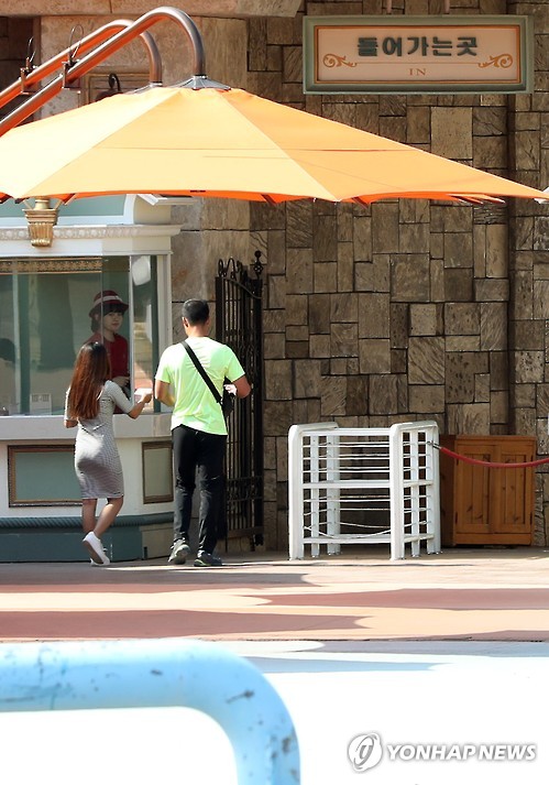한산한 경주 보문관광단지