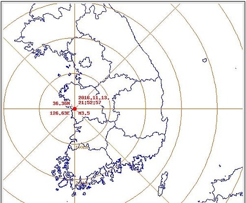 기상청 "충남 보령 북동쪽서 규모 3.5 지진"(종합) | 인스티즈