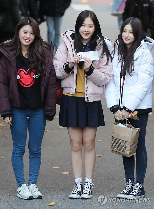 <수능> 나윤, 잘 보고 오겠습니다