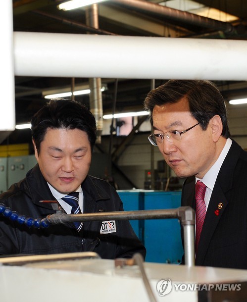 주영섭 중기청장, 인천 수출기업 현장방문