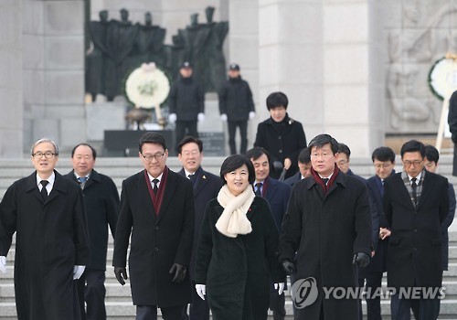 4·19 민주묘역 참배 추미애 대표